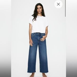 Wide-cut jeans H&M size 16